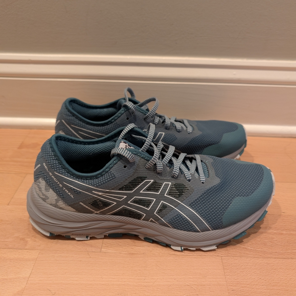 ASICS Gel-Excite Trail Misty in Pine/Soft Sky 11